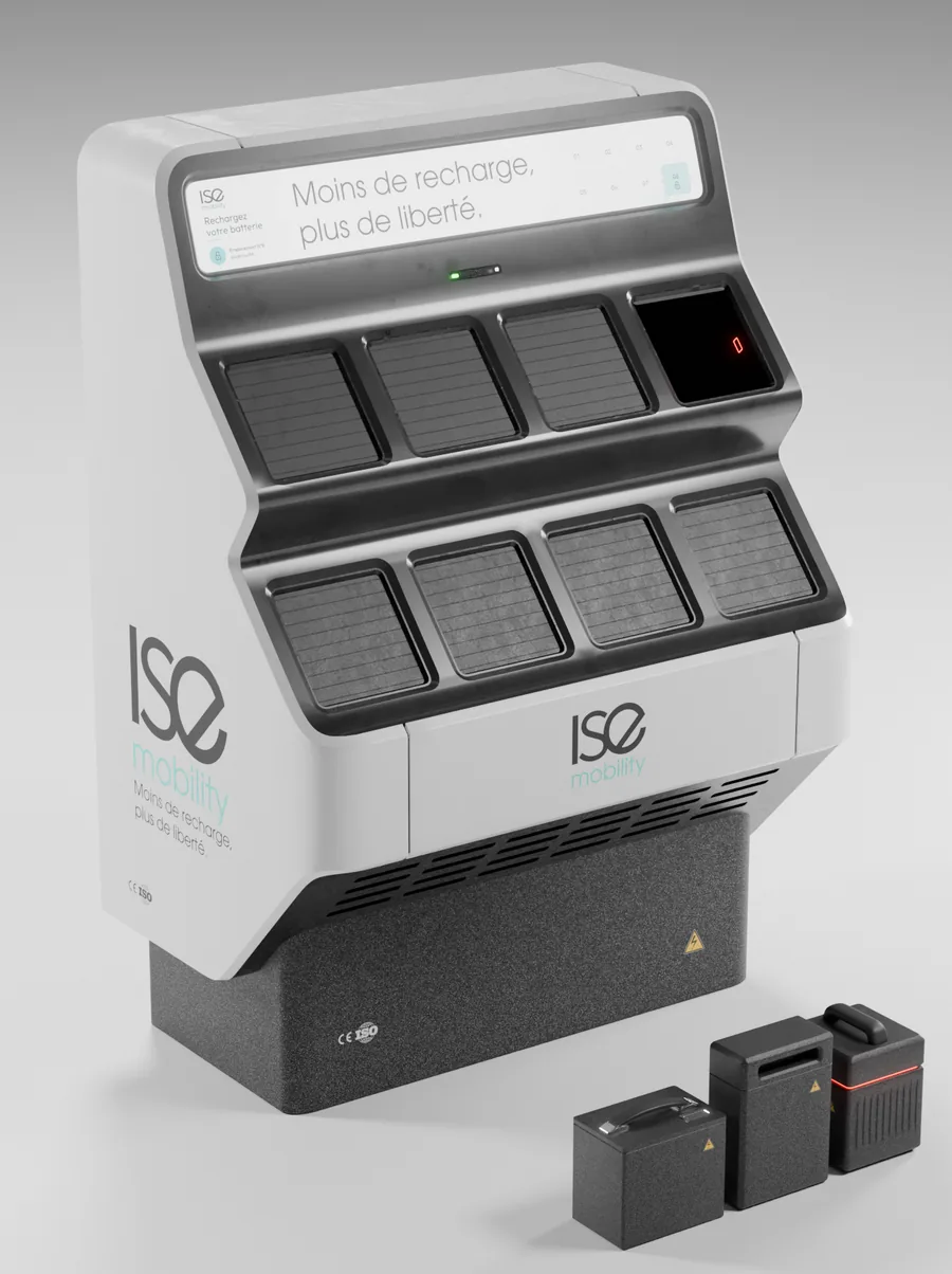 Station ISEFlow avec batteries